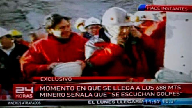 Chilean Miners Found Alive